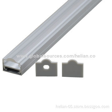 New Anodized Extrusion Aluminum LED Profile for SMD 5050, 3528 Strips
